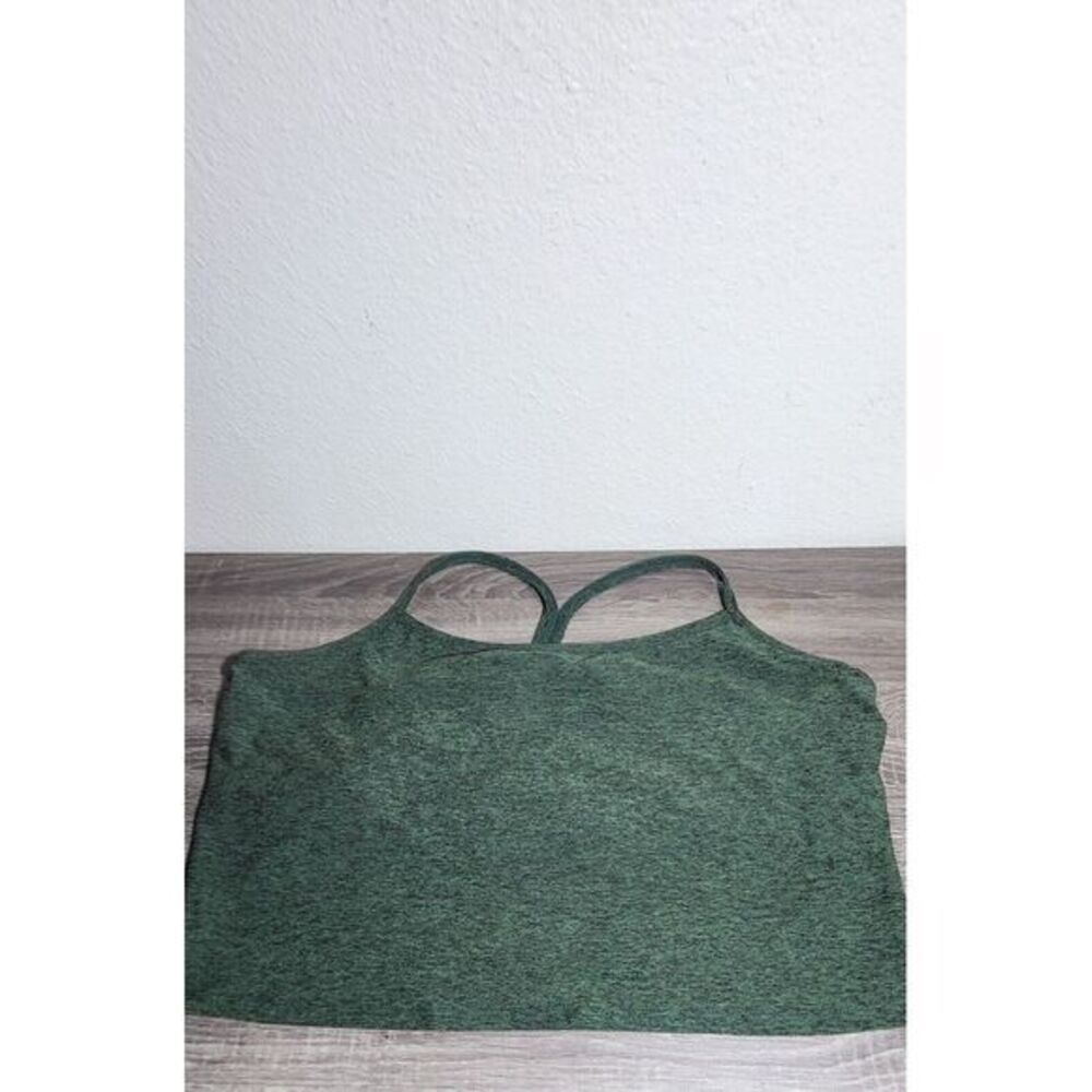 Interval Activewear Cropped Top Built In Bra Size 3x Made In USA